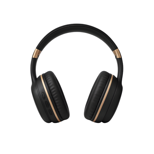 Lunar Ace Wireless Bluetooth Rechargeable Headphone with Mic for calling - Headset for Mobile and PC Users