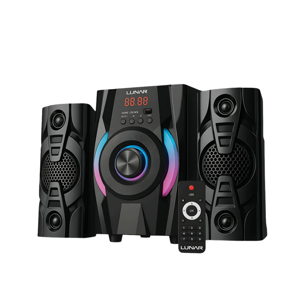 LUNAR - BLADE PLUS - 2.1 Speaker System With Bluetooth, USB & Remote Control