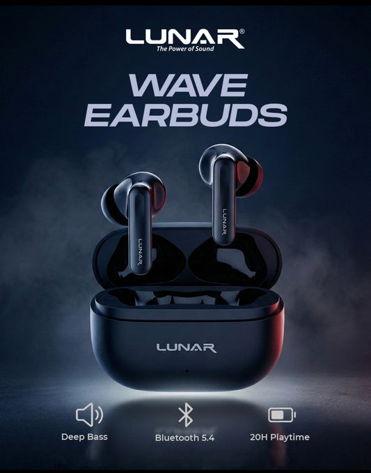Lunar Wave Wireless Earbuds