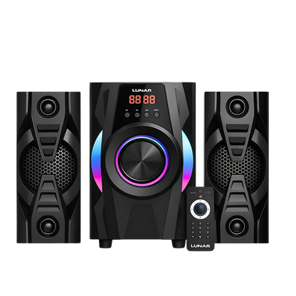 LUNAR - BLADE PLUS - 2.1 Speaker System With Bluetooth, USB & Remote Control