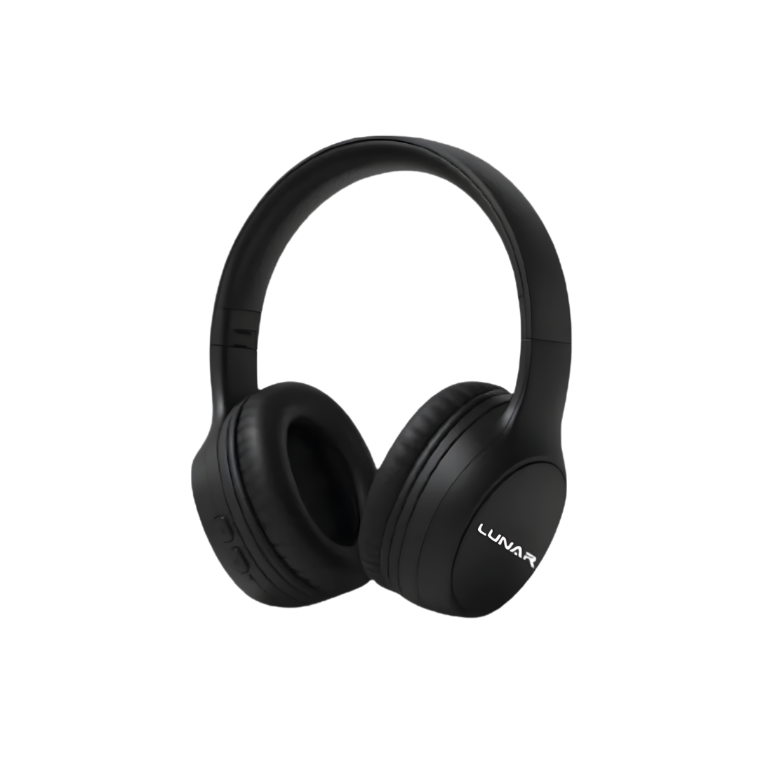 Lunar Auric Wireless Headphone with Mic for calling - Headset for Mobile and PC Users