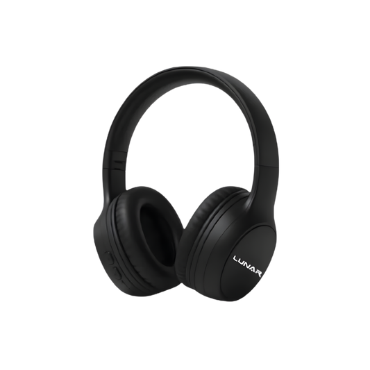 Lunar Auric Wireless Headphone with Mic for calling - Headset for Mobile and PC Users