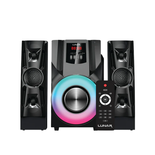 LUNAR - FUSION - 2.1 Speaker System With Bluetooth, USB & Remote Control