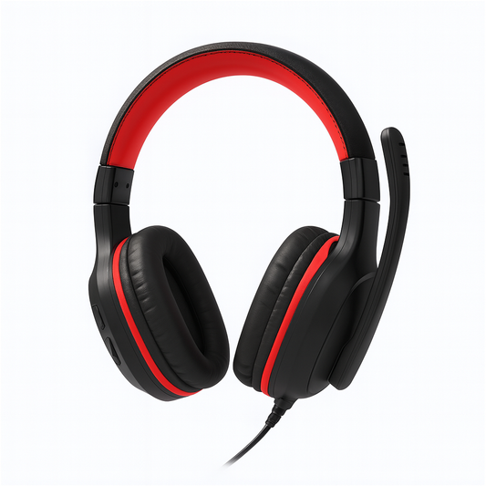 Lunar Mars Wired Gaming Headphone with Mic - For Mobile , PC ,Tablets, Laptop, PS4, PS5, Xbox One