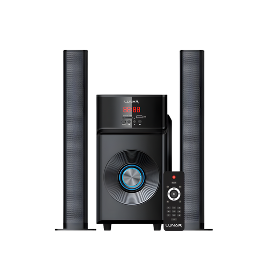 LUNAR - FLEX BAR - 2.1 Speaker System With Bluetooth, USB & Remote Control