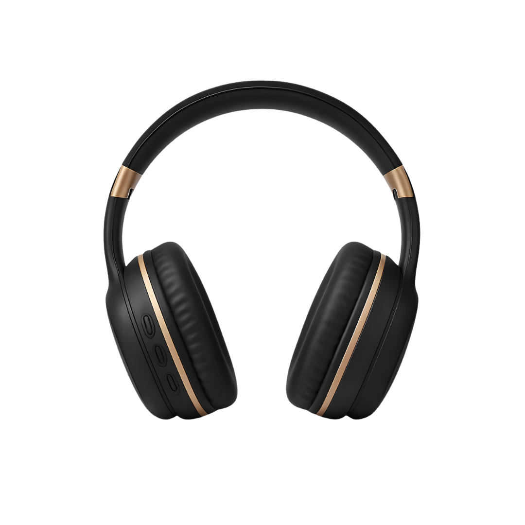 Lunar Ace Wireless Bluetooth Rechargeable Headphone with Mic for calling - Headset for Mobile and PC Users