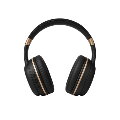 Lunar Ace Wireless Bluetooth Rechargeable Headphone with Mic for calling - Headset for Mobile and PC Users