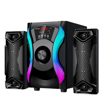 LUNAR - SPARK - 2.1 Speaker System With Bluetooth, USB & Remote Control
