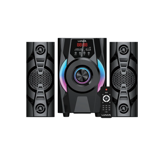 LUNAR - BLADE PLUS - 2.1 Speaker System With Bluetooth, USB & Remote Control