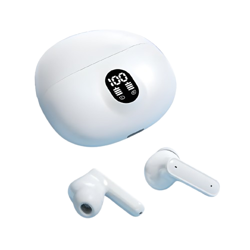 Lunar Ultra Pods Wireless Earbuds Black & White