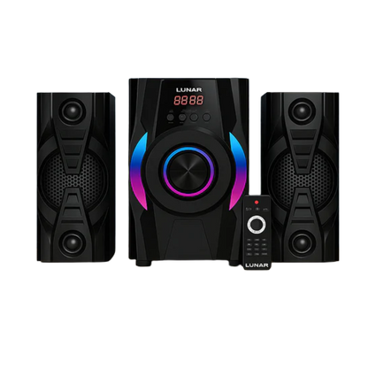 LUNAR - BLADE PLUS - 2.1 Speaker System With Bluetooth, USB & Remote Control