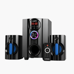 LUNAR - AQUA - 2.1 Speaker System  with Bluetooth, USB & Remote Control