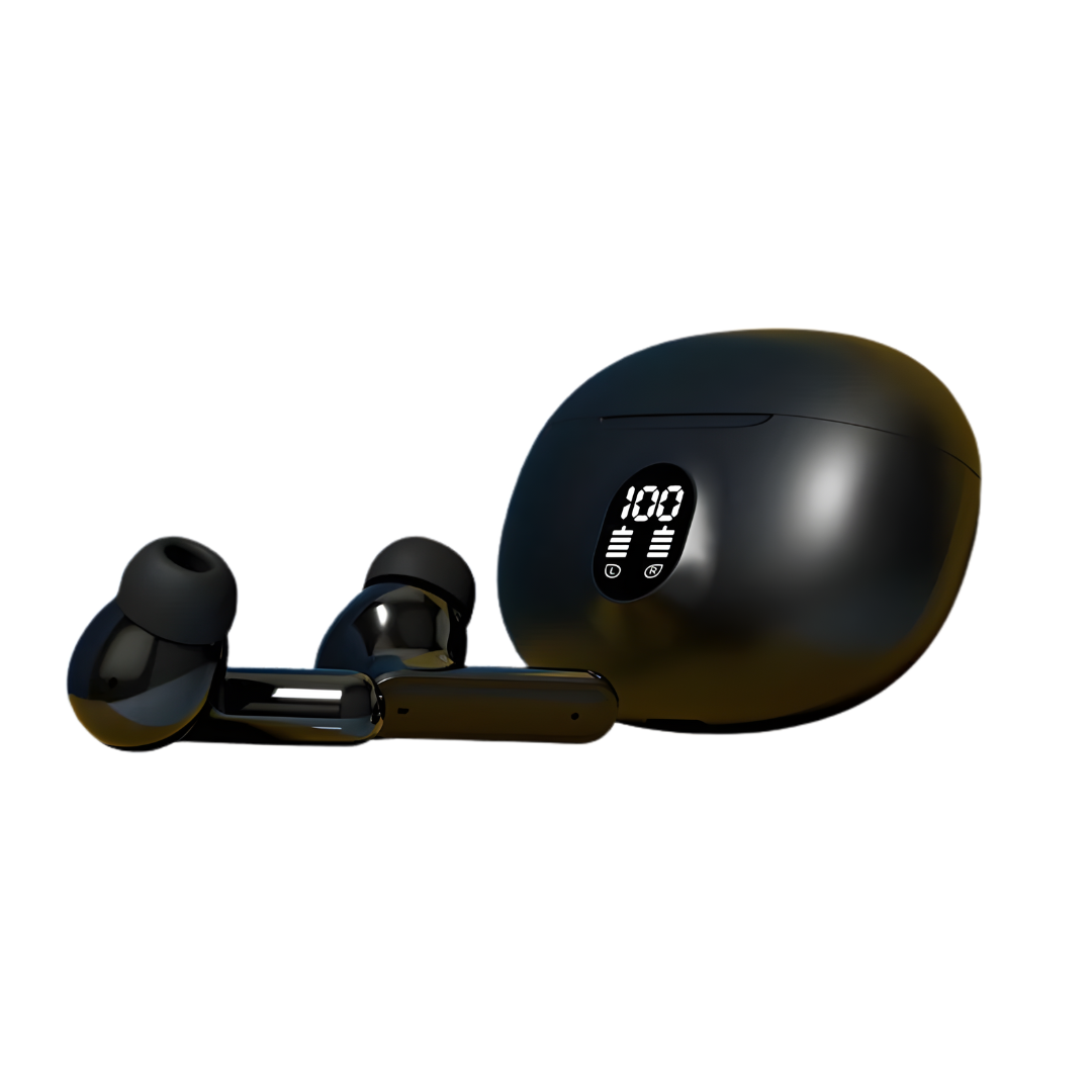 Lunar Ultra Pods Wireless Earbuds Black & White