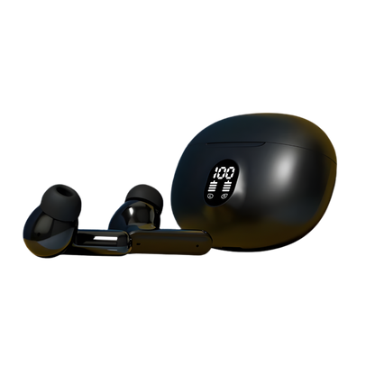 Lunar Ultra Pods Wireless Earbuds Black & White