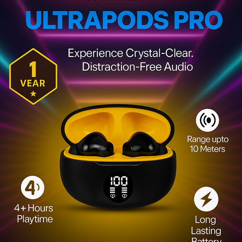Lunar Ultra Pods Wireless Earbuds