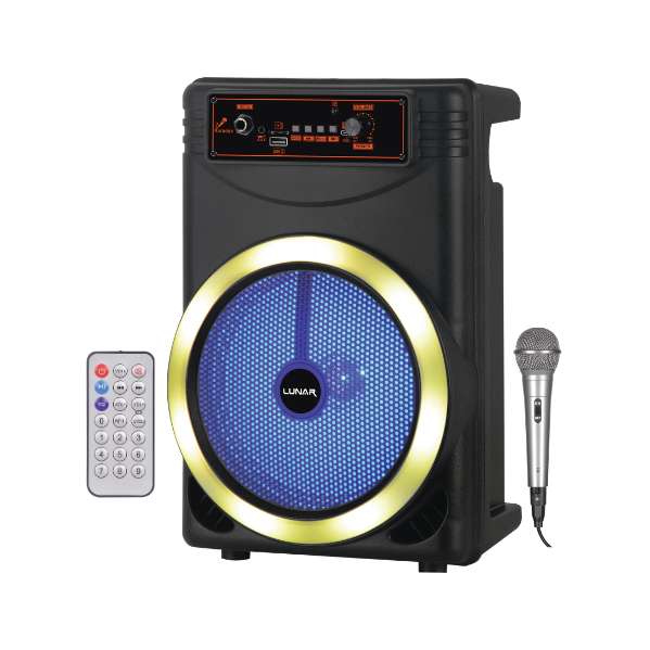 LR-801 Portable Trolley Bluetooth Speaker with FM Radio, USB & SD Card Support