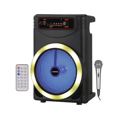 LR-801 Portable Trolley Bluetooth Speaker with FM Radio, USB & SD Card Support