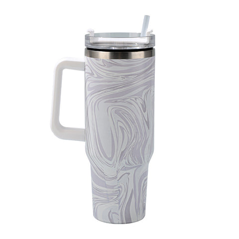 LUNAR - Tumbler - Stainless Steel Vacuum Tumbler with Straw - 40 oz