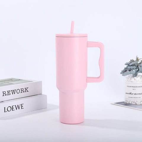 LUNAR - Tumbler - Stainless Steel Vacuum Tumbler with Straw - 40 oz