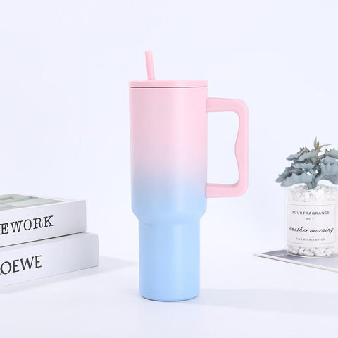 LUNAR - Tumbler - Stainless Steel Vacuum Tumbler with Straw - 40 oz