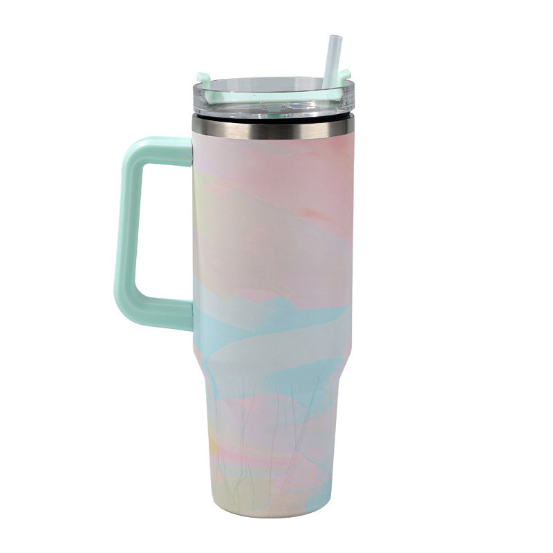 LUNAR - Tumbler - Stainless Steel Vacuum Tumbler with Straw - 40 oz